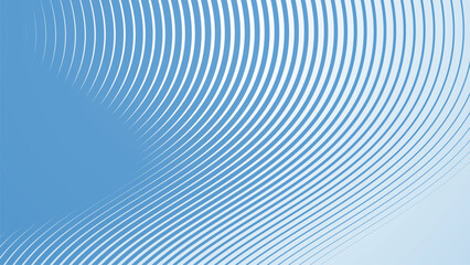 Baby Blue abstract background with stripes curve lines for backdrop or presentation