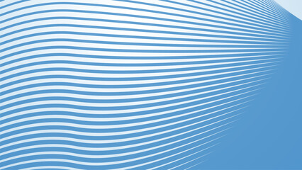 Baby Blue abstract background with stripes curve lines for backdrop or presentation