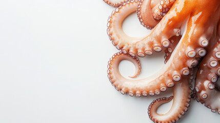 close up of octopus leg