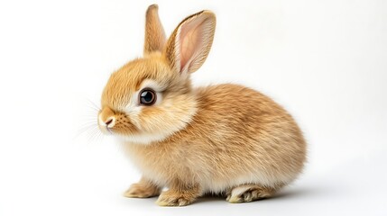 Obraz premium Close-up of a Cute Little Bunny