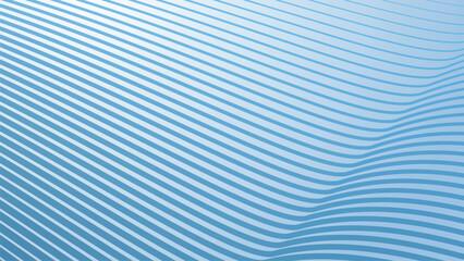 Baby Blue abstract background with stripes curve lines for backdrop or presentation