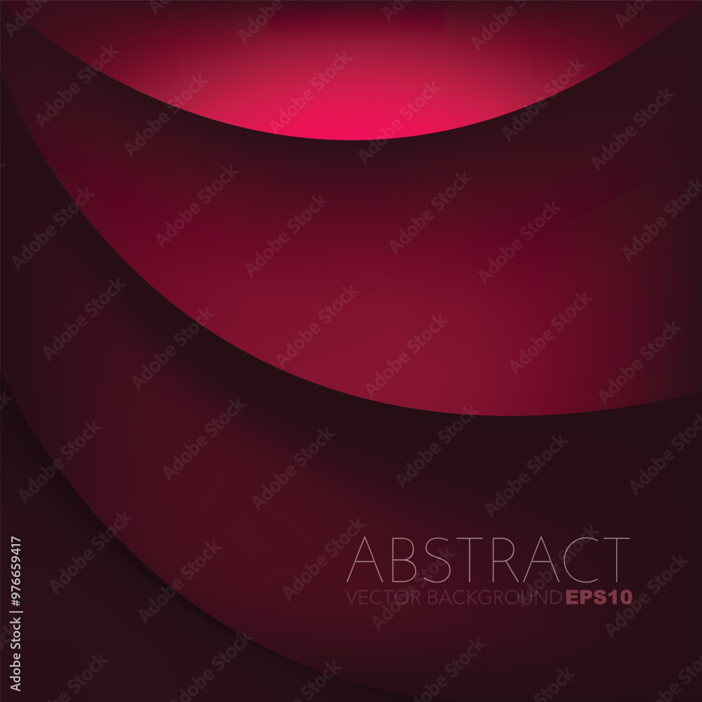 Poster graphic vector curve line overlap background for text and message design
