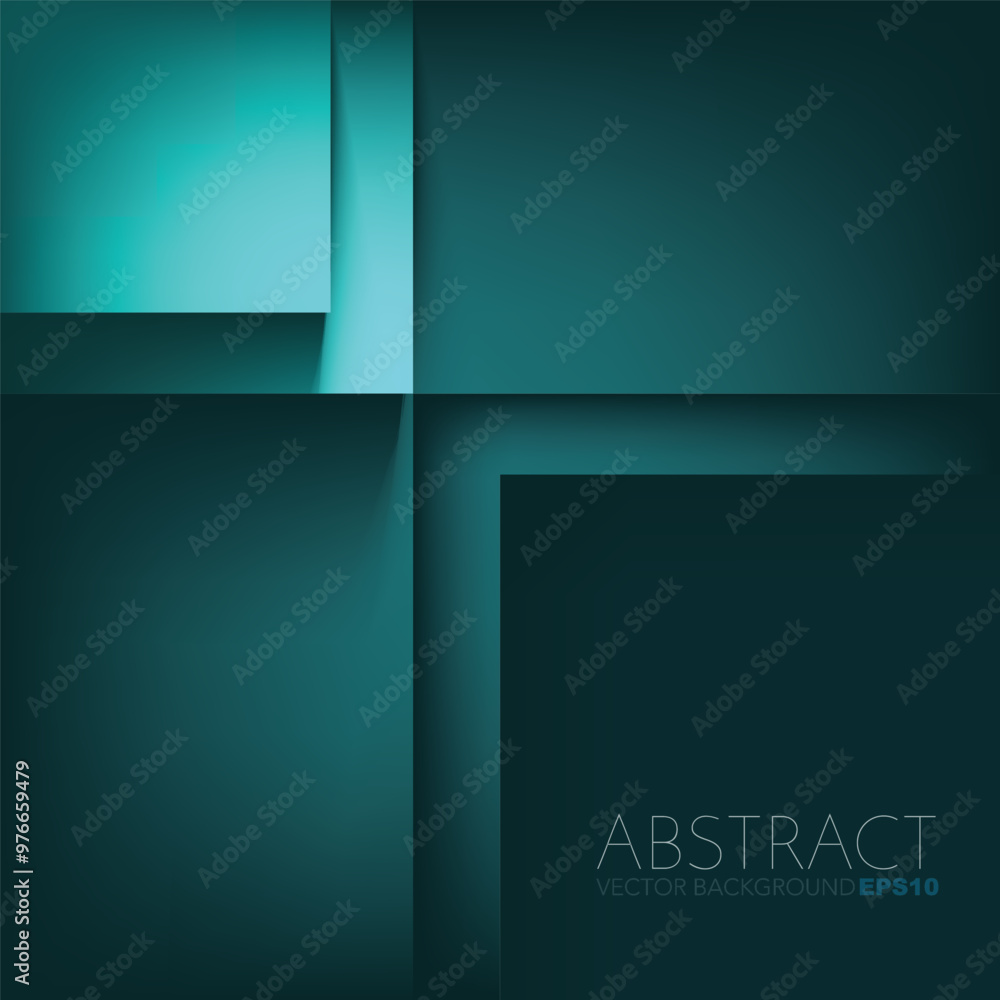 Poster graphic geometric triangle overlap vector layer background for text and message design
