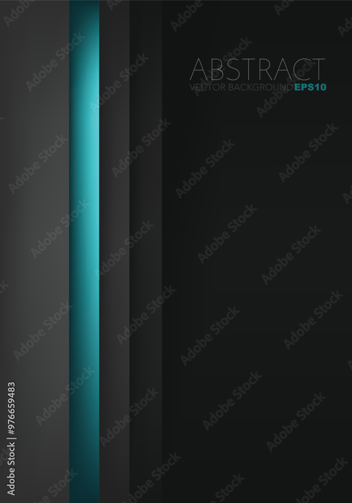 Poster graphic geometric triangle overlap vector layer background for text and message design