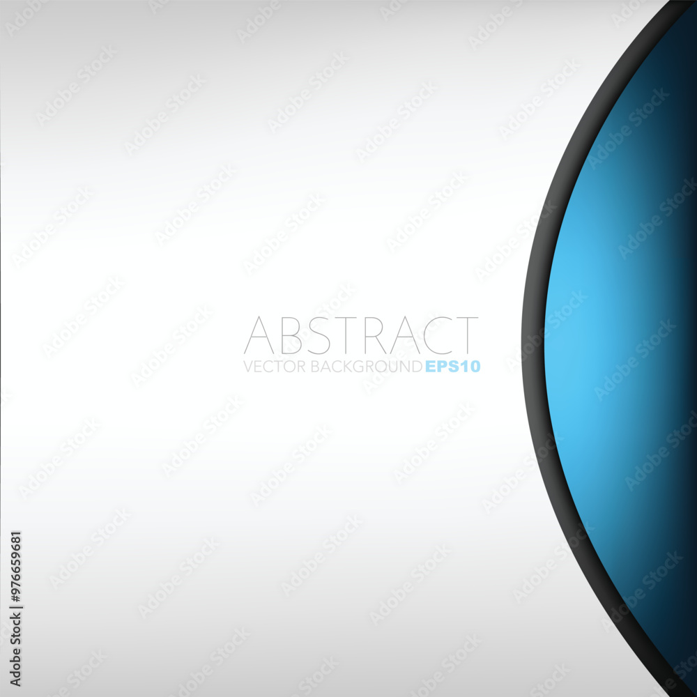 Poster graphic vector curve line overlap background for text and message design
