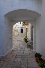 Martina Franca, a small charming town in Puglia, Italy