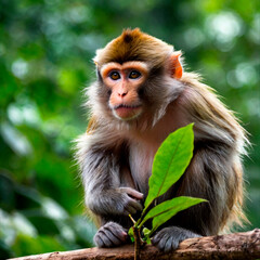 Fototapeta premium monkey picture