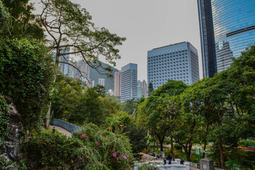 City view of Hong Kong