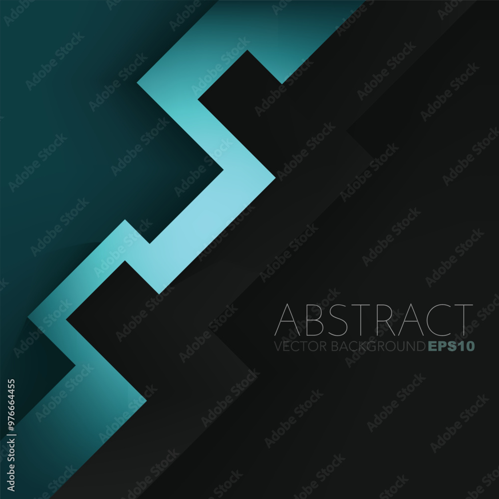 Poster graphic geometric triangle overlap vector layer background for text and message design