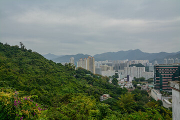 view of the city