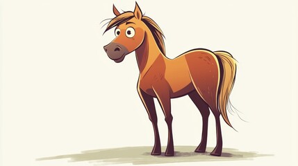 Cartoon Horse.
