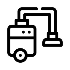 detailing vacuum line icon