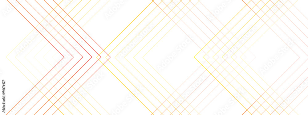 Fototapete modern simple vector stripes line technology pattern. modern minimal clean white gold background wit