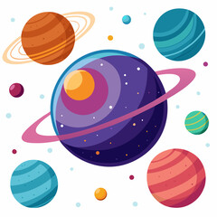 Planets vector