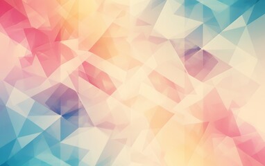 Obraz premium Abstract background with pastel colors and geometric shapes. A perfect background for a modern design.