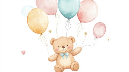 Teddy Bear Balloons.