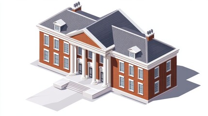 Classic Brick House.