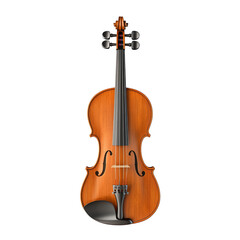 Close up of a classic violin on a black background. Musical instrument concept.
