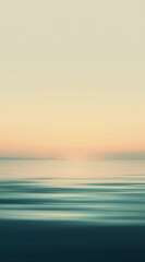 Minimalist abstract ocean wallpaper with blue and green gradient and cream texture
