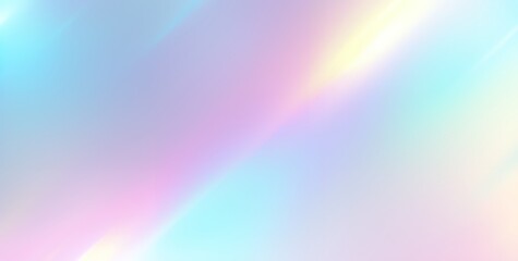 Obraz premium Abstract iridescent background with soft, pastel colors.