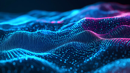 Blue technology background