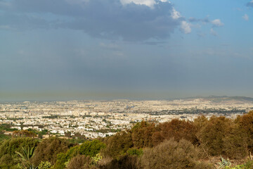 Obraz premium Vue sur la ville de Tunis