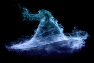 Smoky Halloween Witch Hats Effect Photo Overlays - High-Resolution Overlays Featuring Spooky Witch Hats and Smoky Effects for Adding Eerie Halloween Vibes to Your Photos and Designs. Generated AI