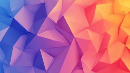 Obraz premium Explore a vibrant vector abstract background filled with dynamic geometric triangles for a modern touch.
