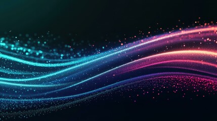Explore the world of datadriven insights with a vibrant abstract vector displaying 3D analytics and flowing streams.