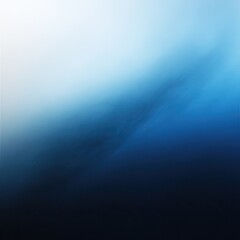 Fototapeta premium A calming gradient of blue hues blending seamlessly, ideal for backgrounds or abstract designs, evoking tranquility and depth.