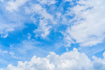 Obraz premium 青空と雲