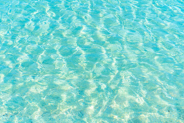 Obraz premium 透明な水面