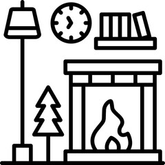 Fireplace Icon