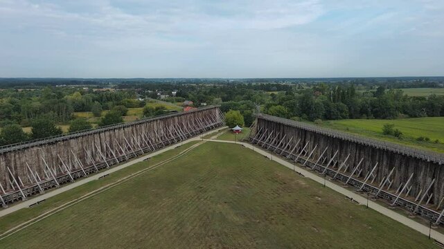 Park zdrojowy in Ciechocinek, Poland.