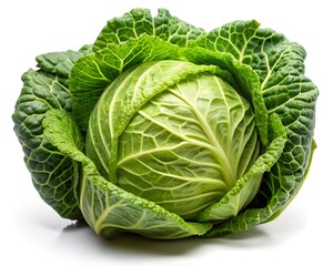 Obraz premium cabbage on a white background