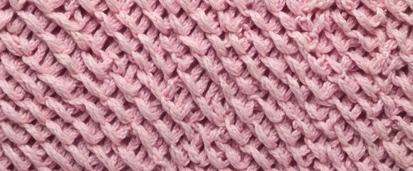 pink color knit surface texture background