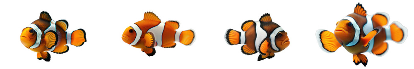 A high-quality image of a clownfish, emphasizing its bright colors and association with sea anemones.