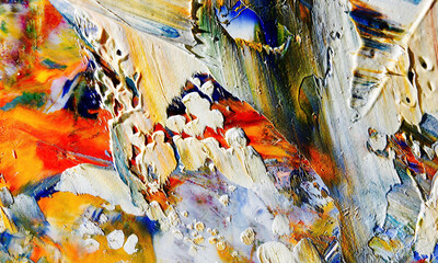 Fototapeta premium abstract background wallpaper. Modern motif visual art. Mixtures of oil paint. Trendy hand painting canvas. Wall decor and Wall art prints Idea. 3D Texture. Art object 