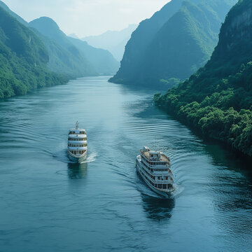 Starting point for river cruises down the Yangtze River