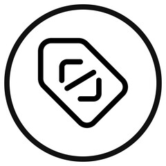 Editable SEO tag vector icon. SEO, marketing, business. Part of a big icon set family. Perfect for web and app interfaces, presentations, infographics, etc