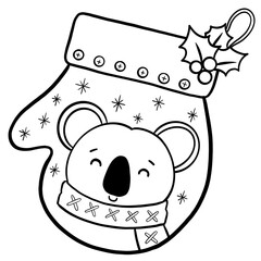 christmas related object doodle