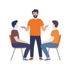 Corporate business meeting