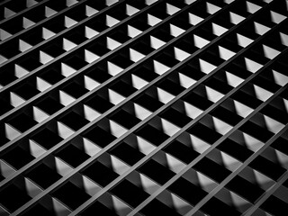 Abstract dark background illustration with geometric graphic elements