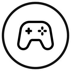 Editable game controller vector icon. Video game, game elements. Part of a big icon set family. Perfect for web and app interfaces, presentations, infographics, etc