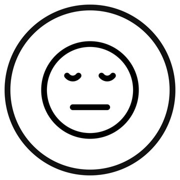 recommend clip art: Editable bored expression emoticon vector icon. Part of a big icon set family. Part of a big icon set family. Perfect for web and app interfaces, presentations, infographics, etc