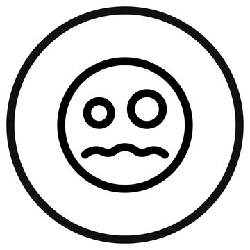 recommend clip art: Editable scared face expression emoticon vector icon. Part of a big icon set family. Part of a big icon set family. Perfect for web and app interfaces, presentations, infographics, etc