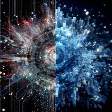 Disruption: alte Gesch&auml;ftsmodelle oder Technologien werden ersetzt, es entsteht aus der Zerst&ouml;rung heraus etwas Neues.