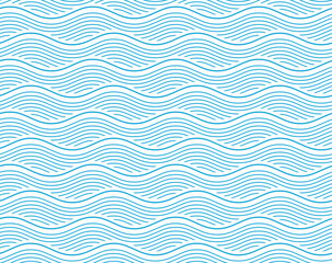 Seamless background with wave pattern
