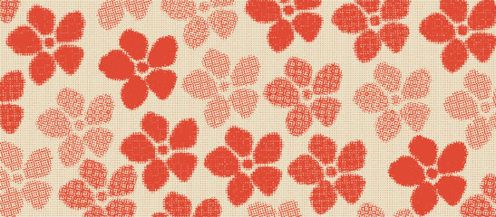 Pixelated nature inspired shapes-doodle collection. Cute botanical shapes, random childish doodle cutouts of tropical leaves, flowers and branches, decorative abstract art vector illustration	