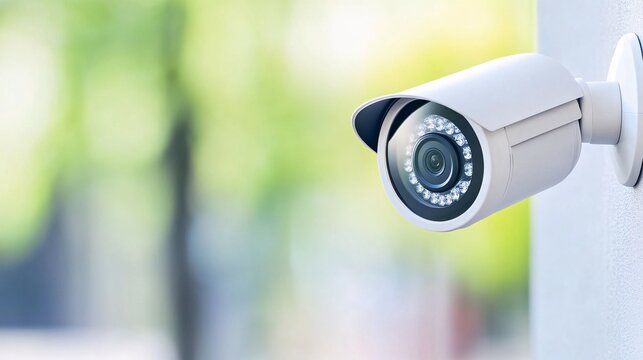 Advanced Outdoor Home CCTV System with Waterproof Camera and Motion Tracking - HD Recording Real-Time Notifications Night Vision and Security App Access